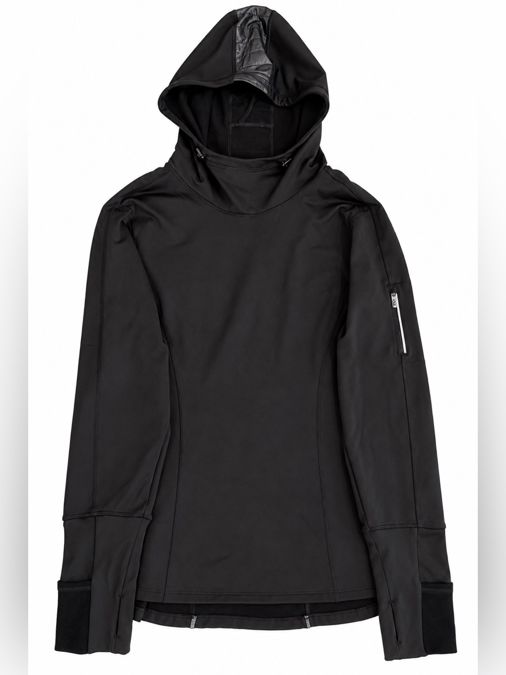 Victoria’s Secret VSX Sport Black Hooded Athletic Pullover Jacket L